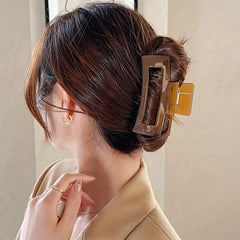 4pcs Acrylic Large Shark Claw Hair Claw Headgear