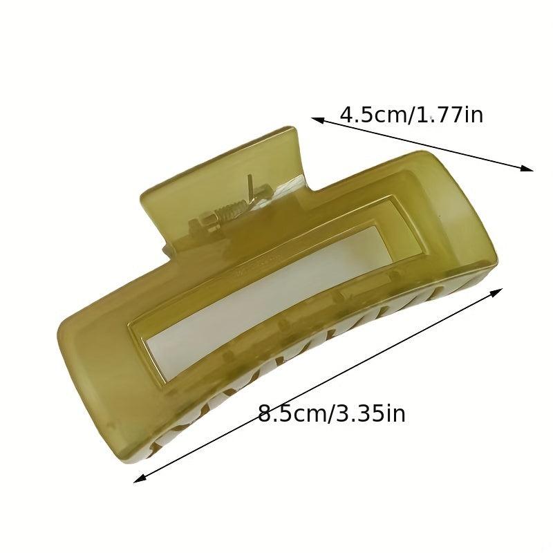 4pcs Acrylic Large Shark Claw Hair Claw Headgear