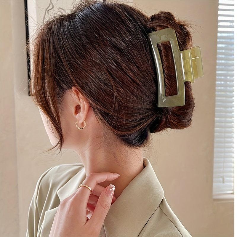 4pcs Acrylic Large Shark Claw Hair Claw Headgear