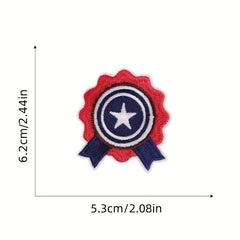 American Independence Cloth Patch Baseball Cap Patch Embroidery Sticker