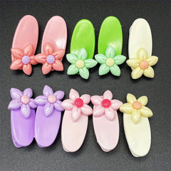 10pcs Flower Hair Clip Barrette Y2K Hair Slides Non Slip Accessory