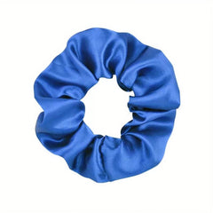 Y2K Colorful Satin Scrunchies Hair Tie Solid Hair Rope Soft Hair Ring