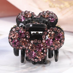 Small Rhinestone Hair Claw Clip Crystal Hairpin Hair Accessories