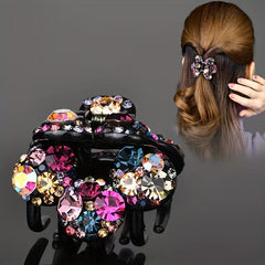 Small Rhinestone Hair Claw Clip Crystal Hairpin Hair Accessories