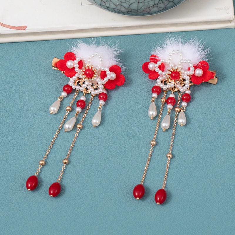 Vintage Metal Hair Comb Cheongsam Hair Accessories For Women