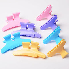 12 Pcs Non Slip Butterfly Hair Clips Multicolor