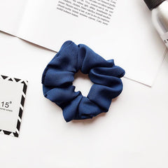 Large Chiffon Scrunchies Hair Tie Ponytail Holder