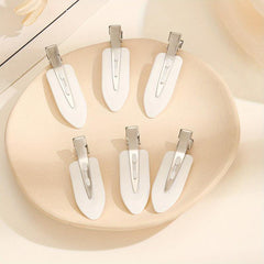 6pcs No Crease Hair Clip for Makeup Skincare Hair Styling