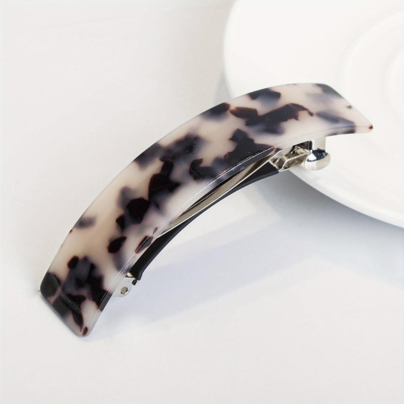 Leopard Pattern Hair Clip For Side Hair Bang Women Girls Style Hair Clip