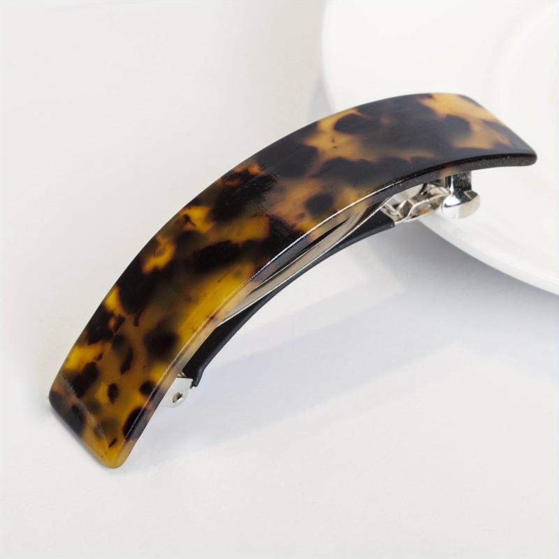 Leopard Pattern Hair Clip For Side Hair Bang Women Girls Style Hair Clip