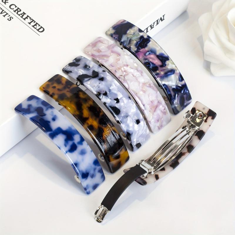 Leopard Pattern Hair Clip For Side Hair Bang Women Girls Style Hair Clip