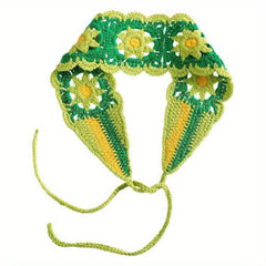 Sunflower Knitting Hair Band Wool Wide Brim Headband Hair Accessories