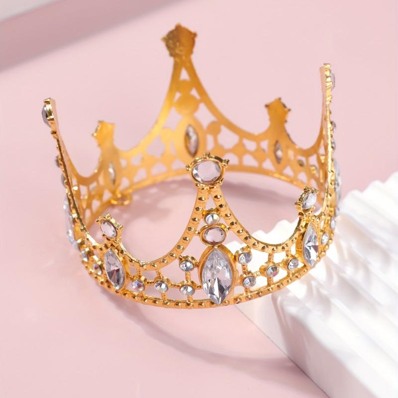 Bridal Crystal Queen Tiara Headband Wedding Hair Accessories