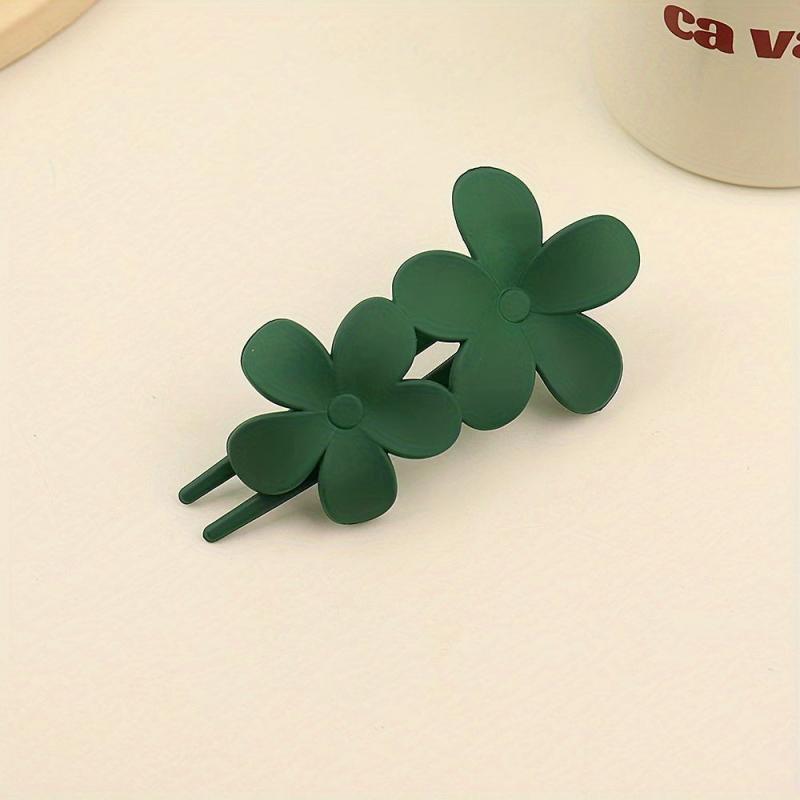 Frosted Butterfly Hair Clip Solid Hair Accessories