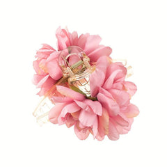 Flower Hair Claw Large Hair Claw Back Head Non slip Hair Accessories