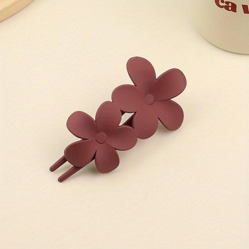 Frosted Butterfly Hair Clip Duck Billed Solid Hair Clip