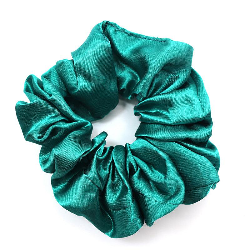 Satin Hair Scrunchies For Women Girls Sleep Soft Silk Scrunchie