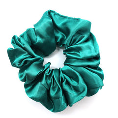 Satin Hair Scrunchies For Women Girls Sleep Soft Silk Scrunchie