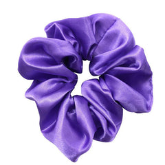 Satin Hair Scrunchies For Women Girls Sleep Soft Silk Scrunchie