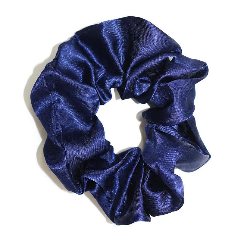Satin Hair Scrunchies For Women Girls Sleep Soft Silk Scrunchie