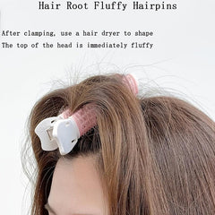 5pcs Fluffy Curly Hairpin Hair Root Fluffy Clip Bangs Shape Clip