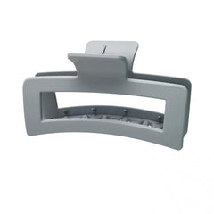 Matte Hollow Rectangle Hair Claws Shark Claw Solid Hair Accessories