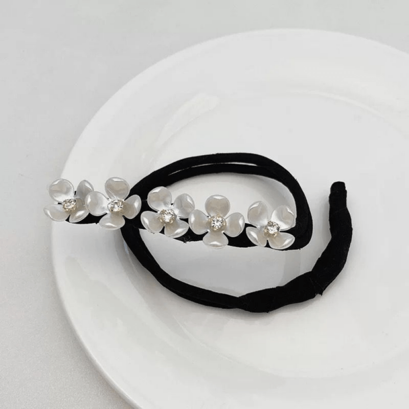 Faux Pearl Hair Braids Styling Accessories Hair Bun DIY Bun Maker