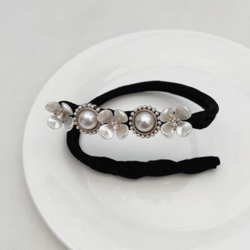 Faux Pearl Hair Braids Styling Accessories Hair Bun DIY Bun Maker