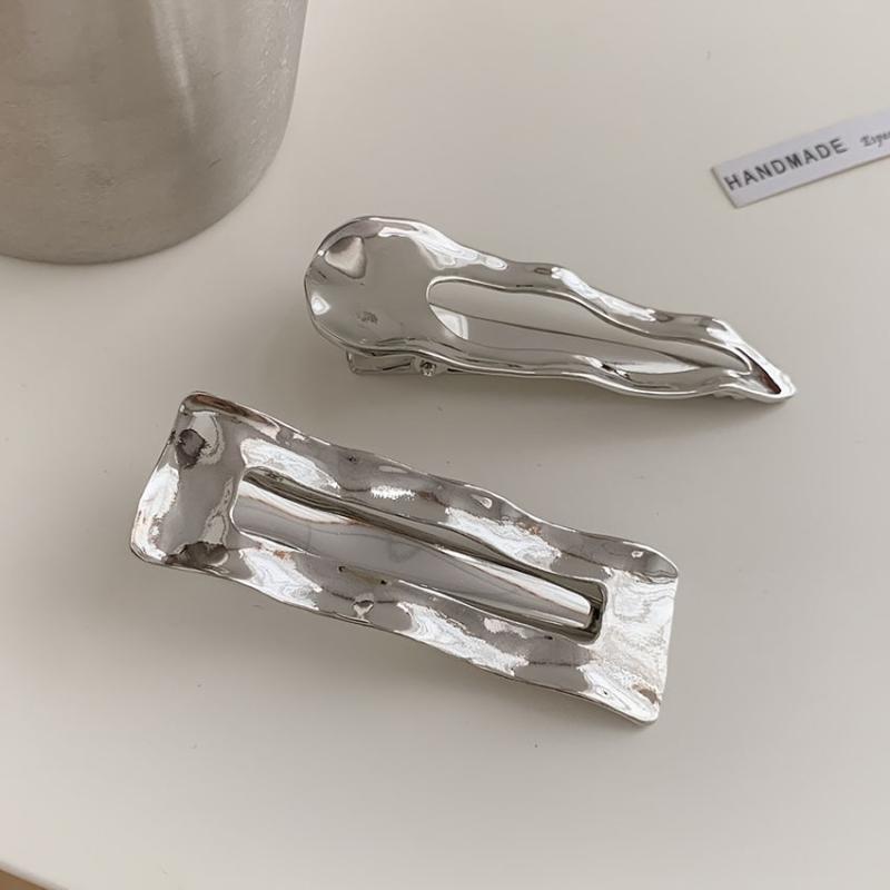 Golden Non Slip Metal Hair Pin Sectioning Clip Hair Barrettes
