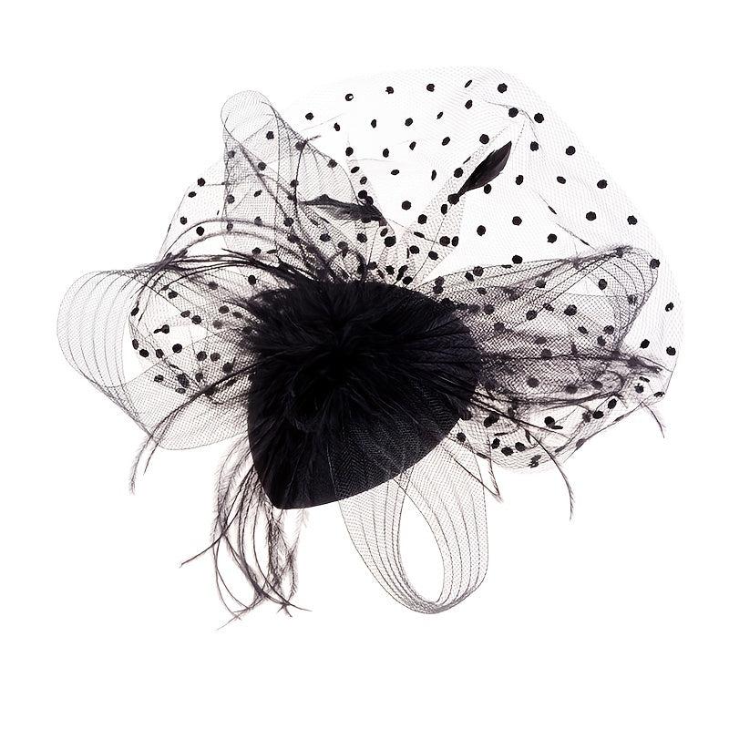 Wedding Fascinator Hat with Duck Billed Clip