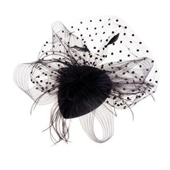 Wedding Fascinator Hat with Duck Billed Clip