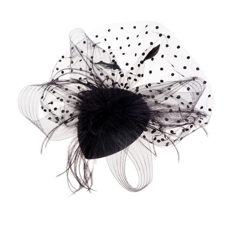 Wedding Fascinator Hat with Duck Billed Clip