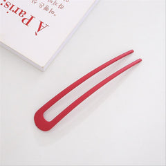 Bohemia Style Hair Bun Maker U Shape Hair Pin