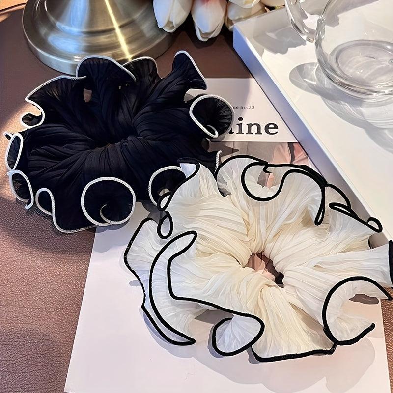 Large Scrunchie Hair Tie Bun Hair Accessory