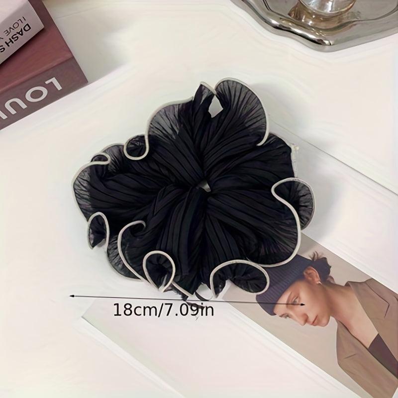Large Scrunchie Hair Tie Bun Hair Accessory