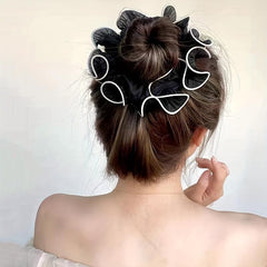 Large Scrunchie Hair Tie Bun Hair Accessory