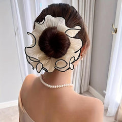 Large Scrunchie Hair Tie Bun Hair Accessory