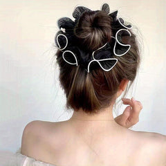 Large Scrunchie Hair Tie Bun Hair Accessory