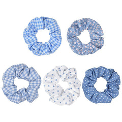5pcs Hair Scrunchies Elastic Hair Bobbles Hair Ties Ponytail Holder