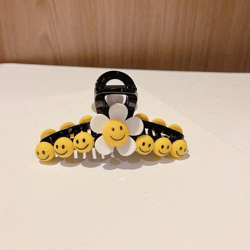 Pearl Flower Hair Claw Clip Hair Accessories Female