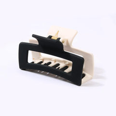 Matte Hair Claw Clips Strong Hold Non-slip Rectangular Jaw Clips
