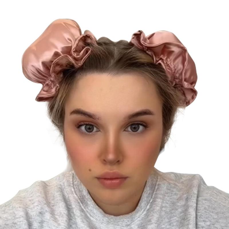 Heatless Curling Rod Headband Set DIY Satin Heatless Hair Curler