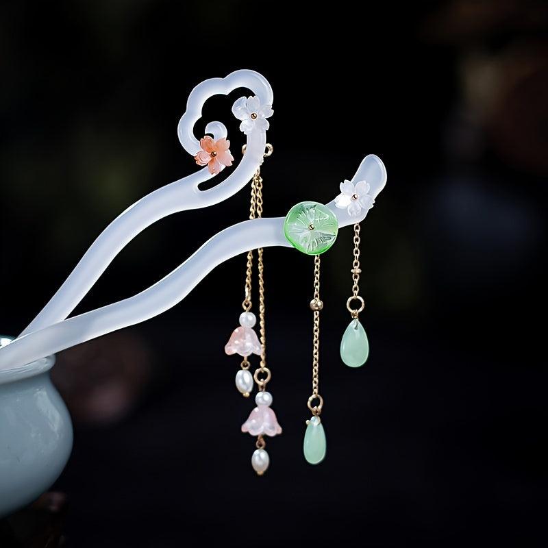 Chinese Style Hanfu Hairpin Vintage Cheongsam Hair Accessories