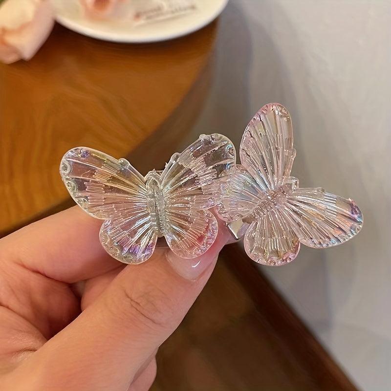 Butterfly Hair Clip Non Slip Side Clip Hair Accessories