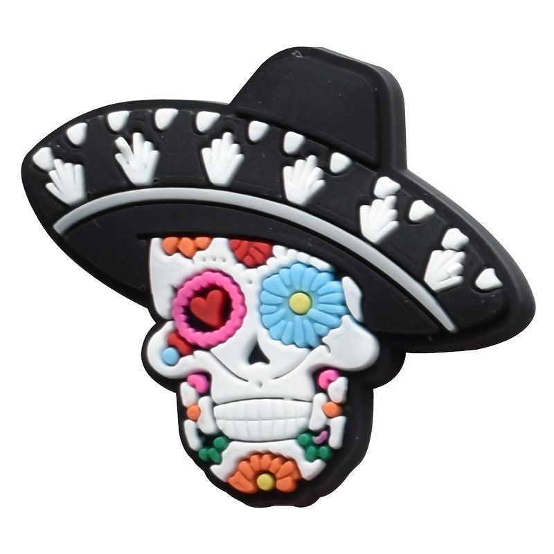 16 PCS Horror Shoe Charms Clog Pins for Teens Boys Girls