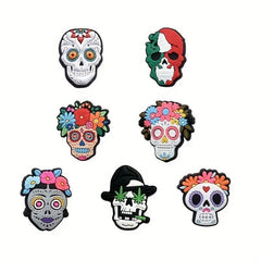 16 PCS Horror Shoe Charms Clog Pins for Teens Boys Girls