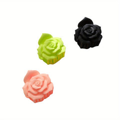 3pcs Rose Shape Hair Claw Hair Accessories For Women
