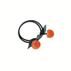 3pcs Cherry Hair Tie Hair Accessories Girls Headband High Elasticity