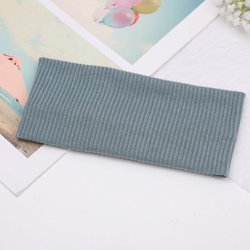 Solid Wide Headband for Women Sweatbands Hair Accessories Stretch Hair Wraps