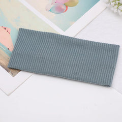 Solid Wide Headband for Women Sweatbands Hair Accessories Stretch Hair Wraps
